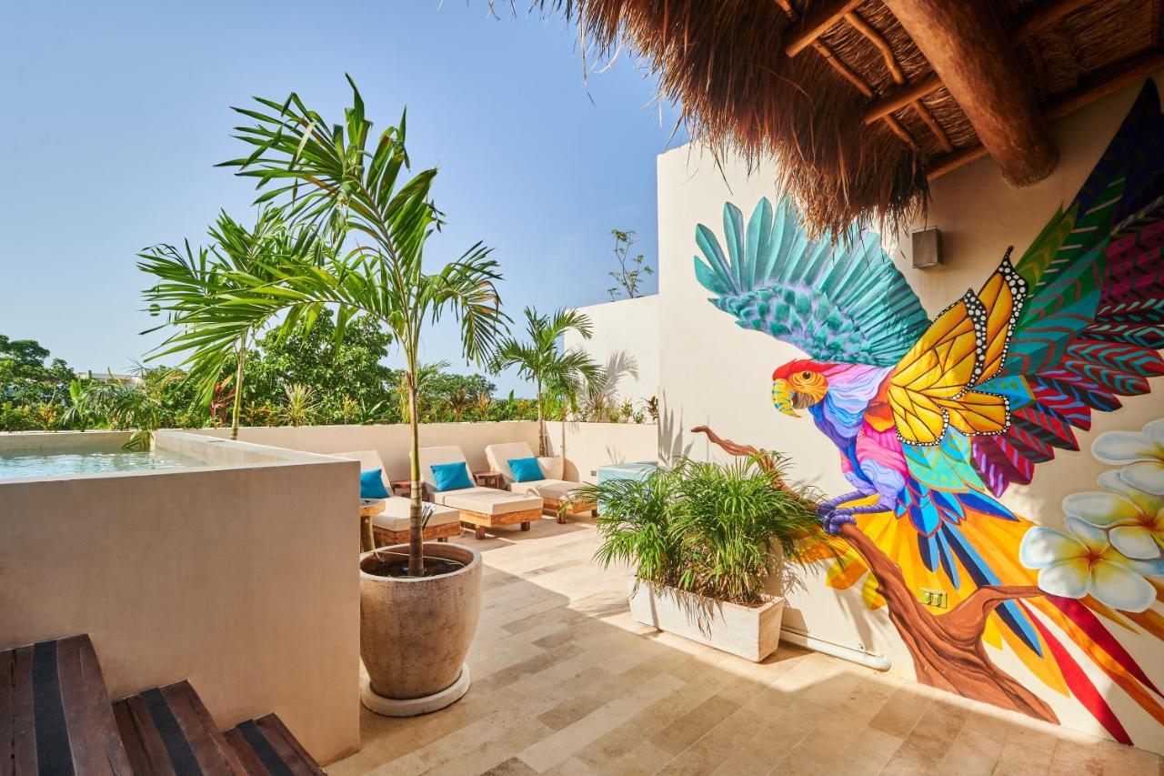 Spacious & Comfy Penthouse Oasis With Plunge Pool Tulum Pueblo Buitenkant foto