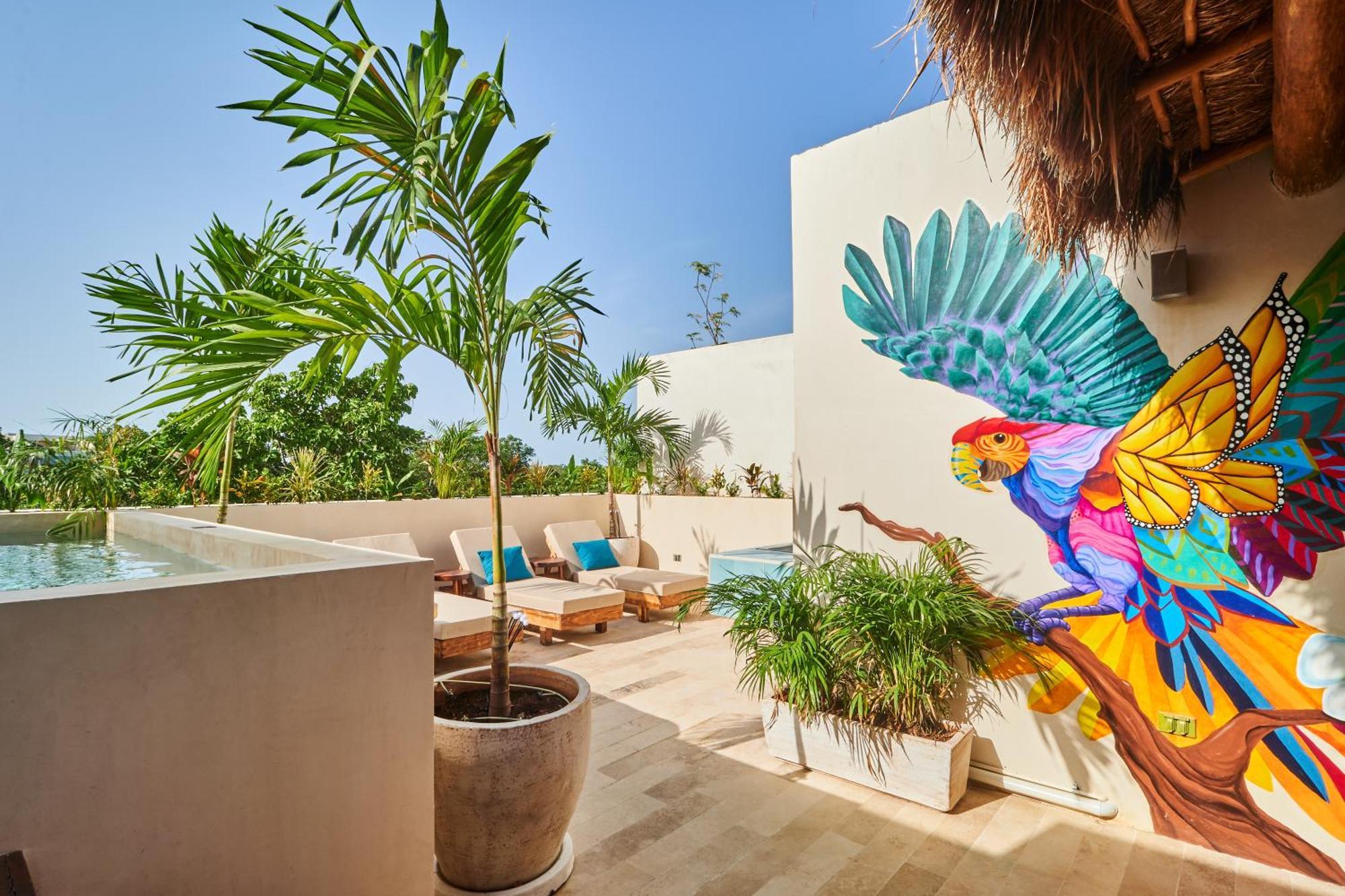 Spacious & Comfy Penthouse Oasis With Plunge Pool Tulum Pueblo Buitenkant foto